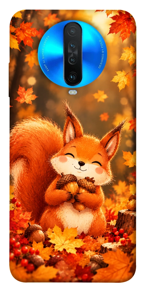 Чохол Осіннє білченя для Xiaomi Redmi K30