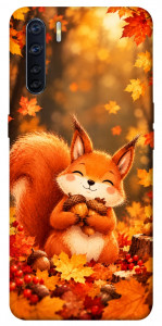 Чохол Осіннє білченя для Oppo A91