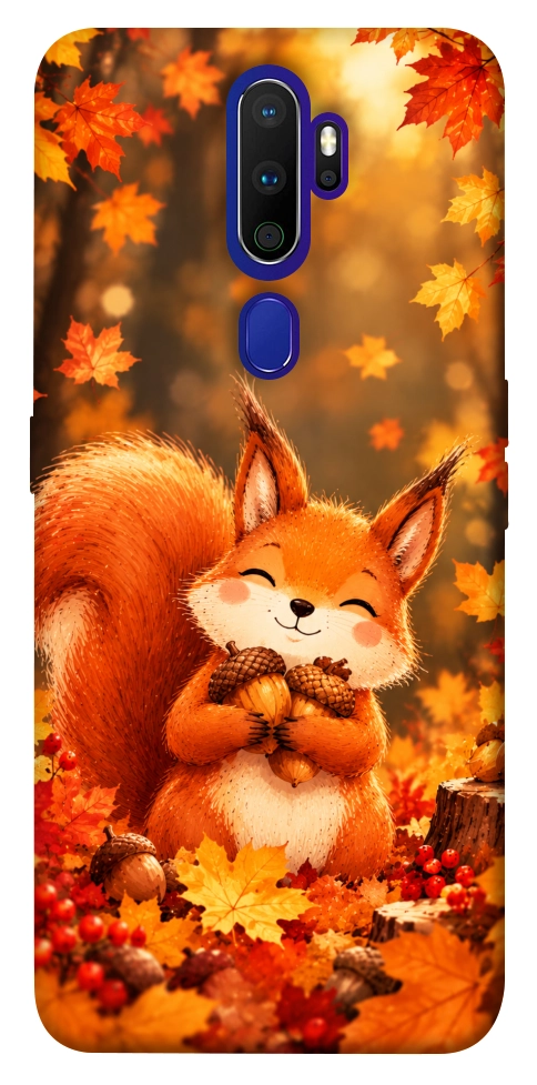Чохол Осіннє білченя для Oppo A9 (2020)
