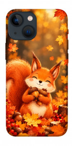 Чехол Осіннє білченя для iPhone 13 mini
