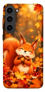 Чехол Осіннє білченя для Galaxy S23