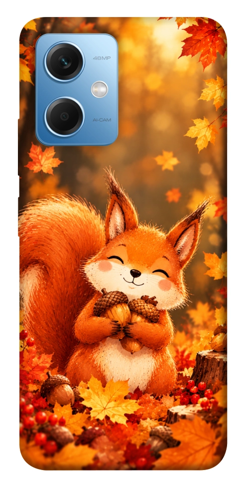 Чохол Осіннє білченя для Xiaomi Poco X5