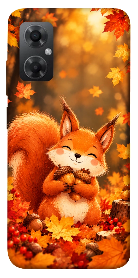 Чохол Осіннє білченя для Xiaomi Redmi Note 11R
