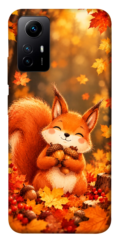 Чохол Осіннє білченя для Xiaomi Redmi Note 12S
