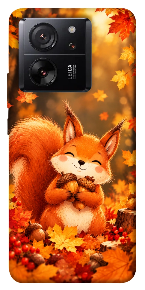 Чохол Осіннє білченя для Xiaomi 13T Pro