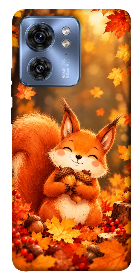 Чохол Осіннє білченя для Motorola Edge 40