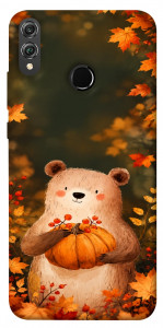 Чехол Осінній ведмежа для Huawei Honor 8X
