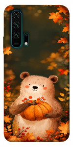 Чехол Осінній ведмежа для Huawei Honor 20 Pro