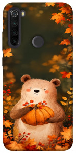 Чехол Осінній ведмежа для Xiaomi Redmi Note 8T
