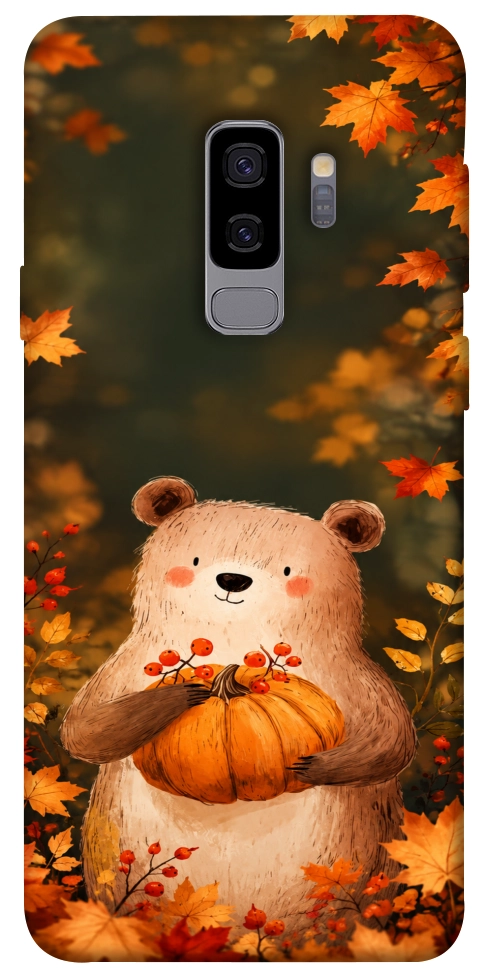 Чехол Осінній ведмежа для Galaxy S9+