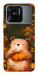 Чехол Осінній ведмежа для Xiaomi Redmi 10C