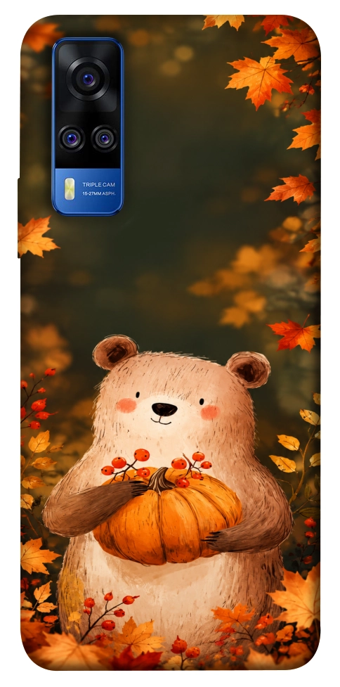 Чохол Осінній ведмежа для Vivo Y51a