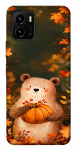 Чехол Осінній ведмежа для Vivo Y15s