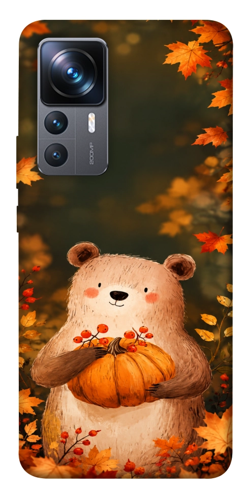 Чохол Осінній ведмежа для Xiaomi 12T
