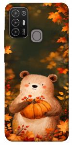 Чехол Осінній ведмежа для ZTE Blade A52