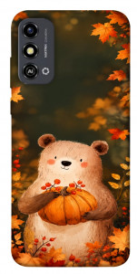 Чехол Осінній ведмежа для ZTE Blade A53