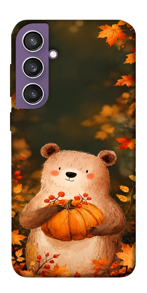 Чехол Осінній ведмежа для Galaxy S23 FE