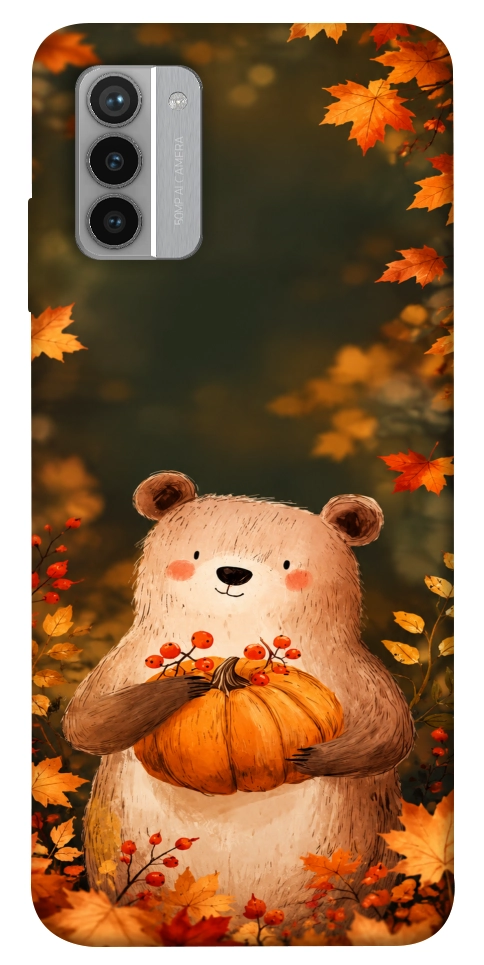 Чохол Осінній ведмежа для Nokia G42