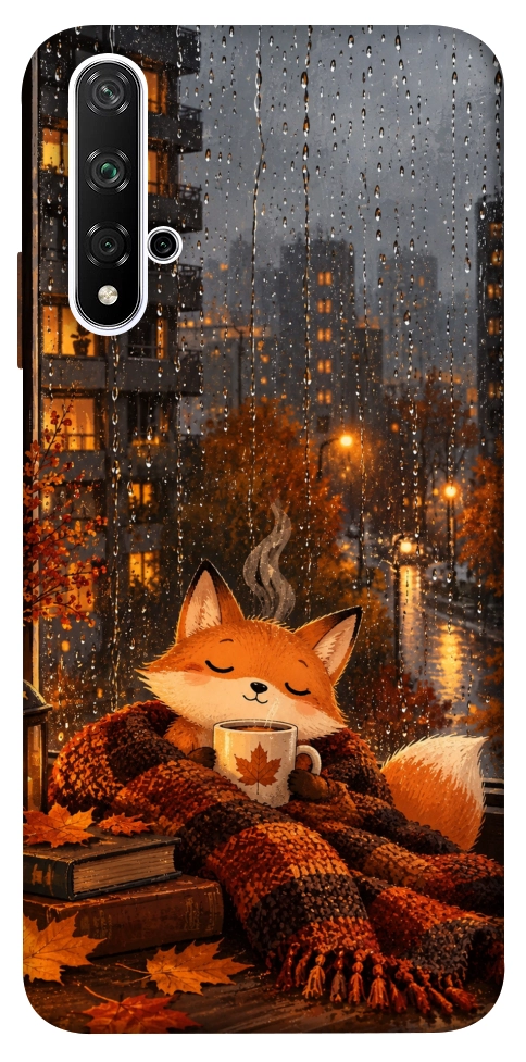 Чехол Осінній затишок для Huawei Honor 20