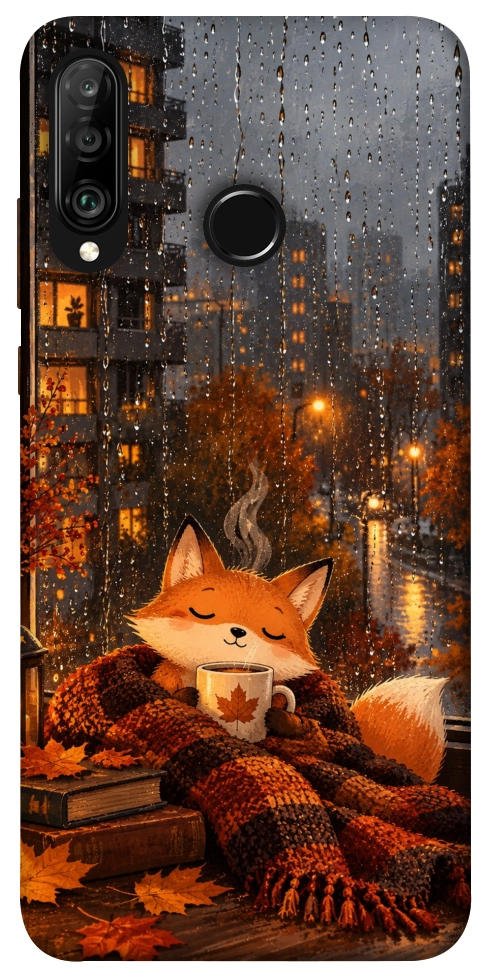 Чохол Осінній затишок для Huawei P30 Lite