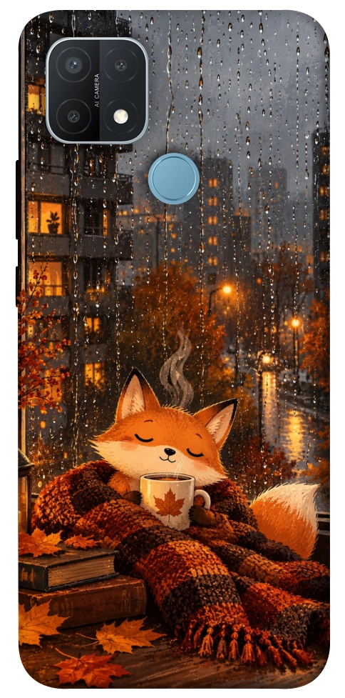 Чехол Осінній затишок для Oppo A15