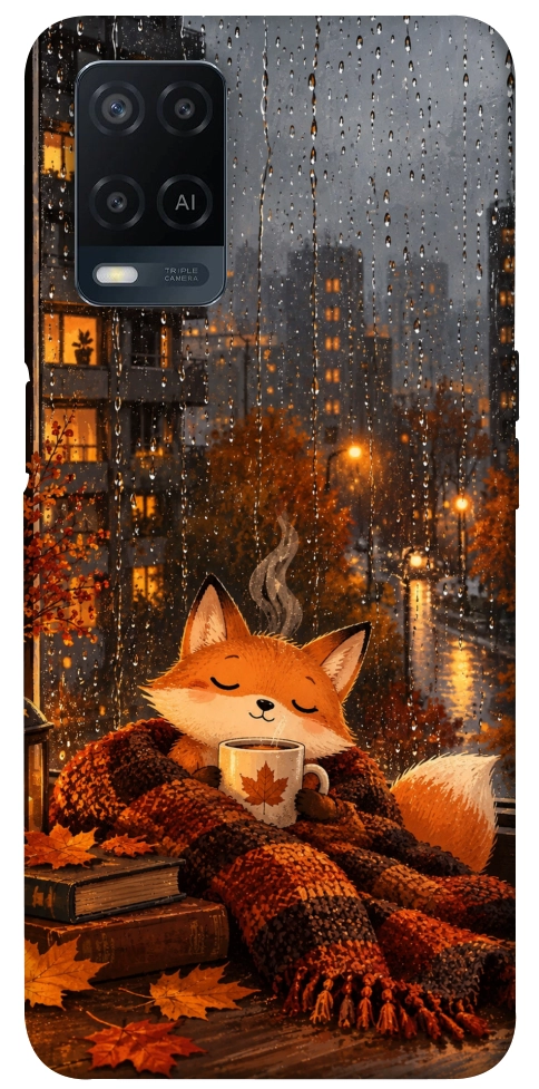 Чехол Осінній затишок для Oppo A54 4G
