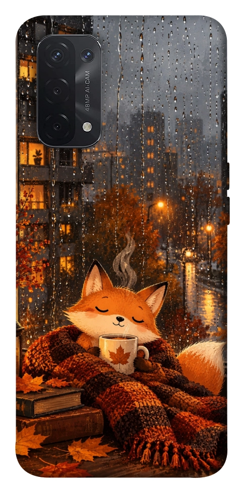 Чохол Осінній затишок для Oppo A74 5G