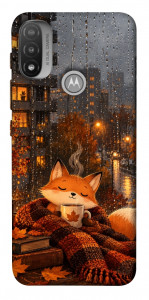 Чехол Осінній затишок для Motorola Moto E20