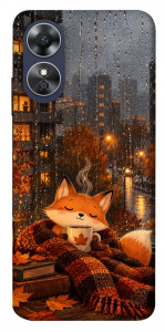 Чехол Осінній затишок для Oppo A17