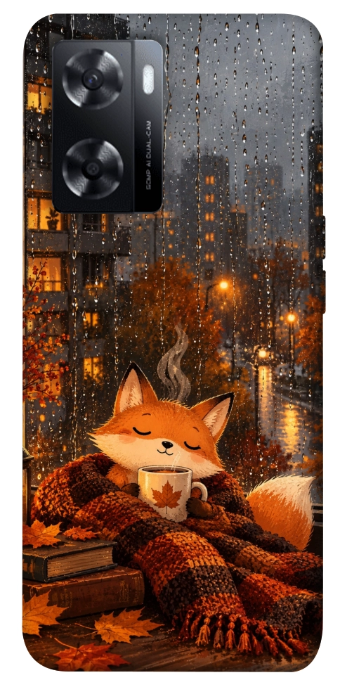 Чохол Осінній затишок для Oppo A77s