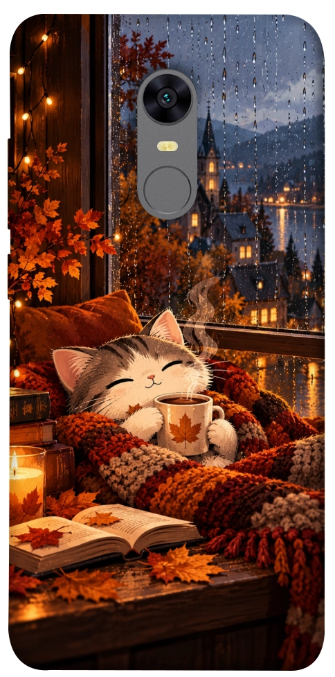 Чехол Осінній настрій для Xiaomi Redmi Note 5 (Single Camera)
