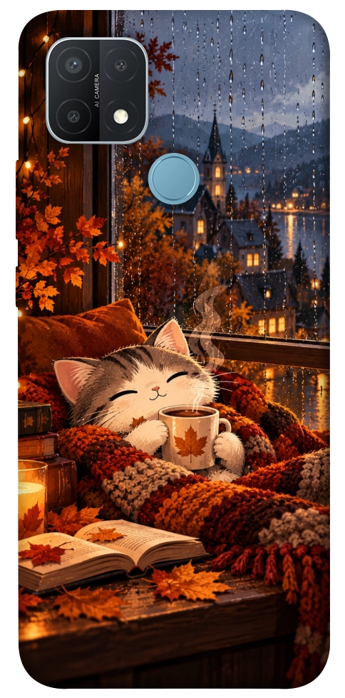 Чехол Осінній настрій для Oppo A15