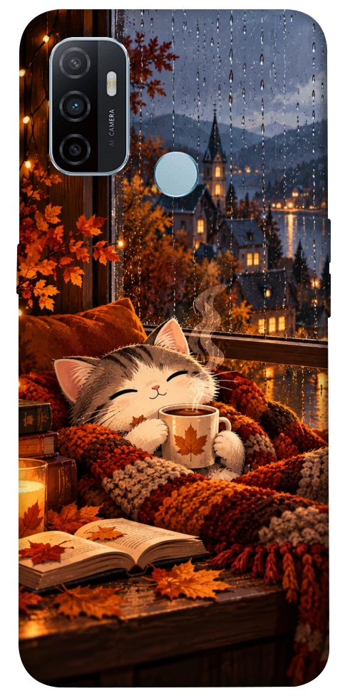 Чехол Осінній настрій для Oppo A32