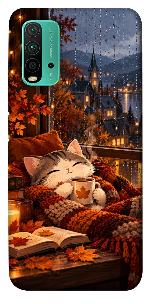 Чехол Осінній настрій для Xiaomi Redmi Note 9 4G