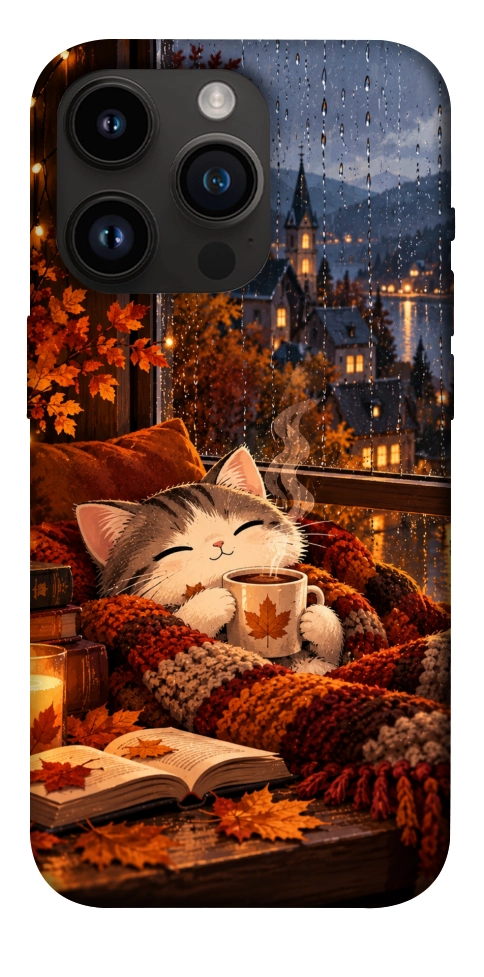 Чехол Осінній настрій для iPhone 14 Pro