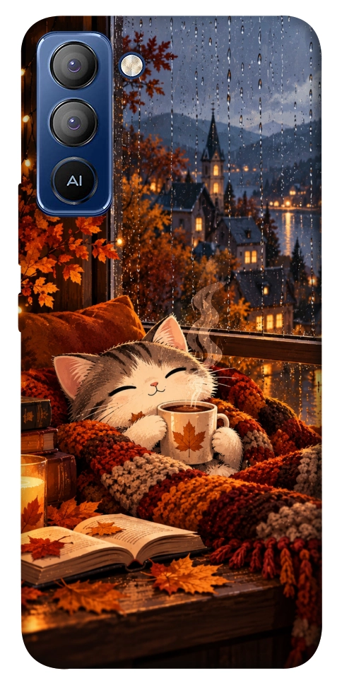 Чехол Осінній настрій для TECNO Pop 5 Pro