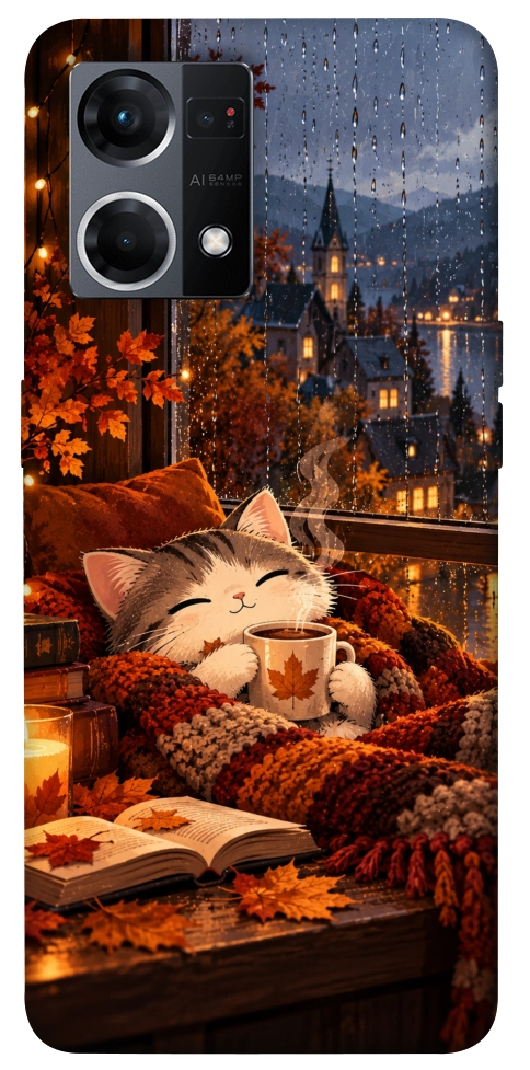 Чехол Осінній настрій для Oppo Reno 7 4G