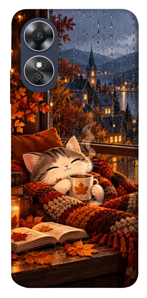 Чехол Осінній настрій для Oppo A17