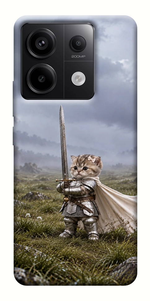 Чехол Knight kitten для Xiaomi Redmi Note 13 Pro 4G