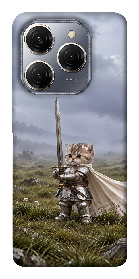 Чехол Knight kitten для TECNO Spark 20 Pro