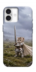 Чехол Knight kitten для iPhone 16
