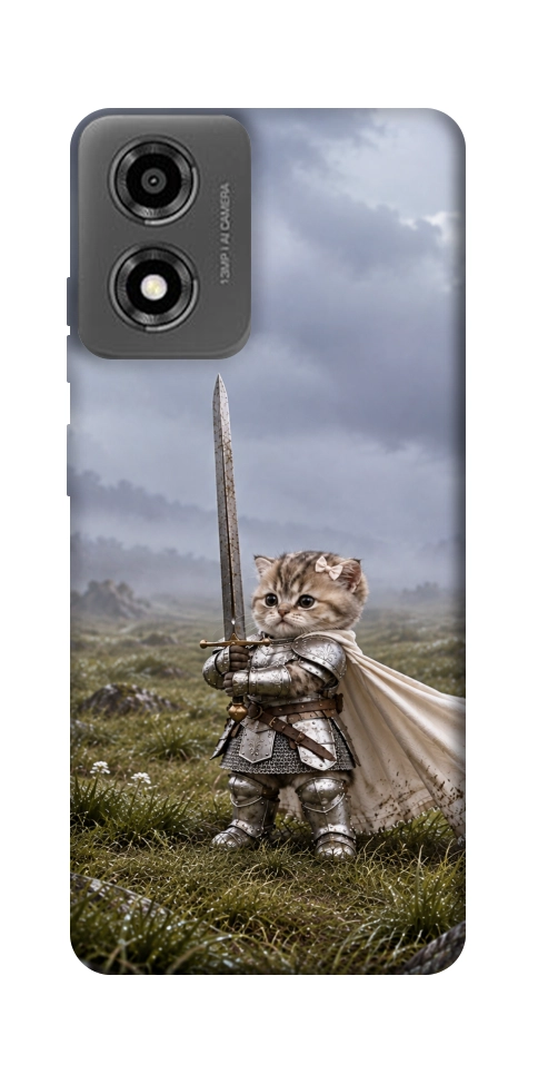 Чехол Knight kitten для Motorola Moto E14