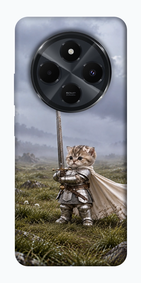 Чехол Knight kitten для Xiaomi Redmi 14C