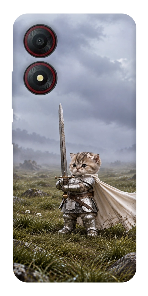 Чехол Knight kitten для ZTE Blade A34 4G