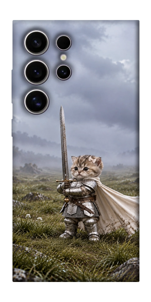 Чехол Knight kitten для Galaxy S25 Ultra