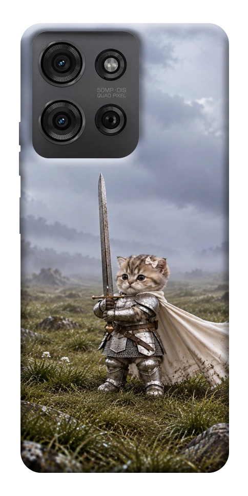 Чехол Knight kitten для Motorola Moto G75 5G