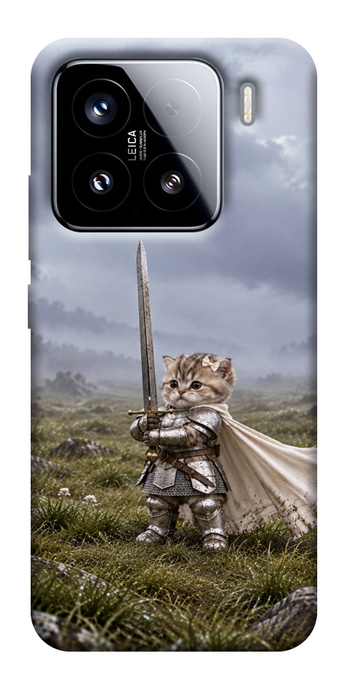 Чехол Knight kitten для Xiaomi 15
