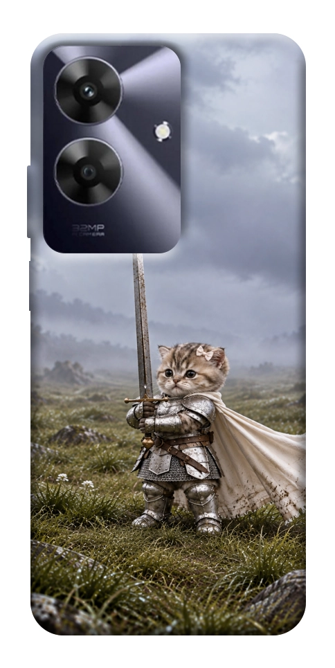 Чехол Knight kitten для Realme Note 60