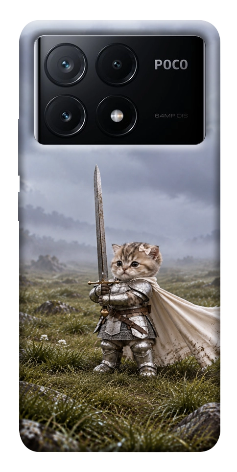 Чехол Knight kitten для Xiaomi Poco X6 Pro