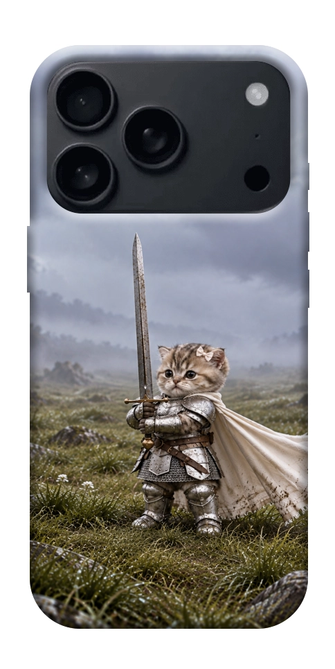 Чехол Knight kitten для iPhone 17 Pro Max
